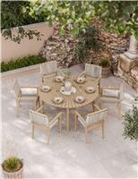 Roma 6 Seater Garden Table and Chairs