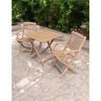 London 2 Seater Bistro Folding Set