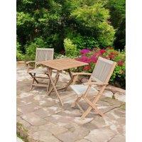 London 2 Seater Rope Bistro Folding Set