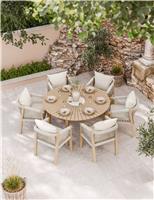 Roma 6 Seater Garden Table and Chairs