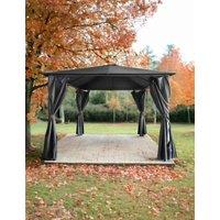 Titan Galvanised Steel Square Gazebo 3m