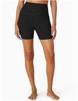 Spacedye Keep Pace High Waisted Biker Gym Shorts