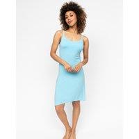 Modal Rich Lace Trim Strappy Nightdress
