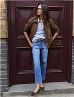 Boyfriend High Waisted Cropped Jeans