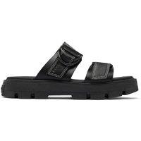 Rein Leather Chunky Flatform Sliders