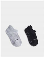 Sweaty Betty 2 Pack Reformer Ankle Gripper Socks White