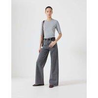 High Waisted Wide Leg Jeans