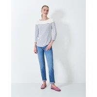 Pure Cotton Striped Top