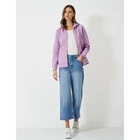 Cotton Rich Zip Up Hoodie
