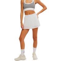 FP Movement Rally Pleated Layered High Waisted Skort Ivory