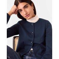 Collarless Short Jacket