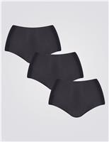 3pk High Waisted Knickers