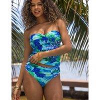 Free Spirit Floral Bandeau Tankini Top