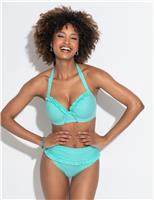 Ocean Breeze Frill Foldover Bikini Bottoms