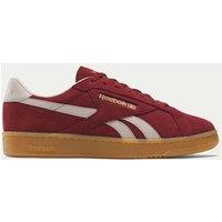 Reebok Club C Grounds UK Suede Trainers Burgundy Mix