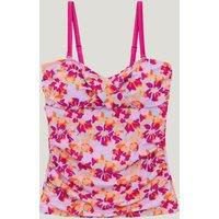 Aceana III Floral Bandeau Tankini Top
