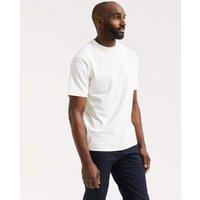 Pure Cotton Crew Neck Chest Logo T-Shirt
