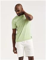 Pure Cotton Melange T-Shirt