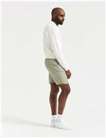 Tapered Fit Textured Shorts