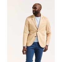 Scotch & Soda Pure Cotton Blazer Beige