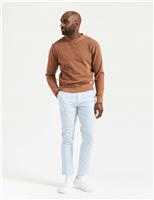 Scotch & Soda Regular Fit Textured Joggers Medium Blue