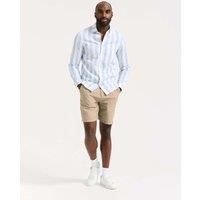 Scotch & Soda Tapered Fit Textured Shorts Beige