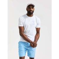 Pure Cotton Crew Neck Chest Logo T-Shirt