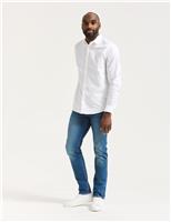 Scotch & Soda Slim Fit Button Front Jeans Navy