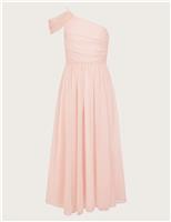 Chiffon One Shoulder Prom Dress (8-15 Yrs)