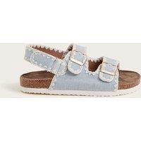 Kids Denim Buckle Sliders (7 Small - 4 Large)