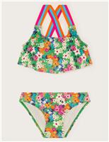 Ditsy Floral Frill Bikini (3-15 Yrs)