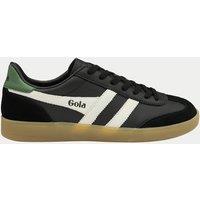 Gola Viper Leather Lace Up Trainers Black Mix