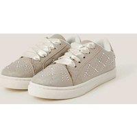 Kids Diamante Trainers (7 Small - 4 Large)