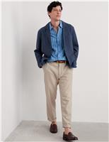 Relaxed Fit Pure Cotton Striped Shirt