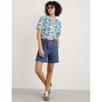 Pure Cotton Floral Slim Fit T-Shirt
