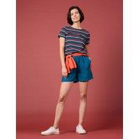 Pure Cotton Striped Slim Fit T-Shirt