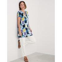 Seasalt Cornwall Cotton Rich Geometric Tunic Multi