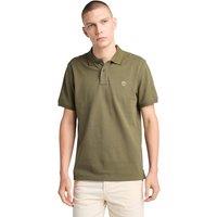 Timberland Pure Cotton Pique Polo Shirt Green