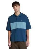 Pure Cotton Colour Block Rugby Shirt