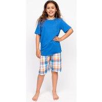Cotton Modal Checked Pyjamas (2-13 Yrs)
