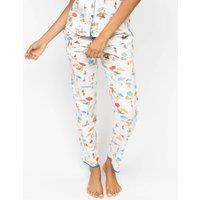 Cotton Modal Beach Print Pyjama Bottoms