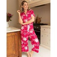 Cotton Rich Palm Tree Pyjama Bottoms