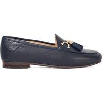 Wide Fit Leather Tassel Loafers
