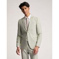 Ted Baker Slim Fit Linen Rich Suit Jacket Light Green