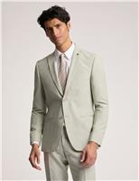 Slim Fit Linen Rich Suit Jacket
