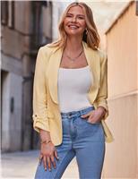 Linen Rich Relaxed Blazer