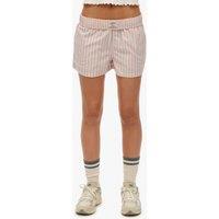 Superdry & Co Pure Cotton Striped Shorts Pink Mix