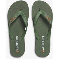 Superdry & Co Logo Flip Flops Khaki