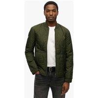 Baseball Collar Quilted Jacket