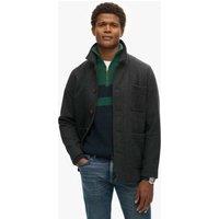 Relaxed Fit Wool Rich Textured Overshirt